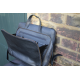 Tony Leather Laptop Bag Black for 18 inch 